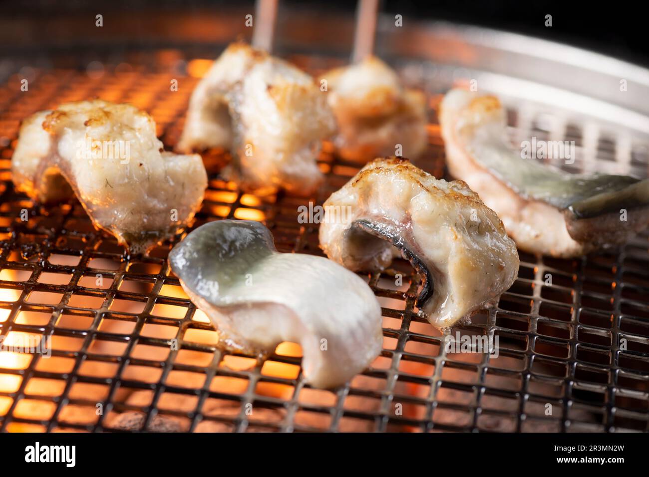 Korea traditional grilled eel food，jangeo gui is korean style grilled