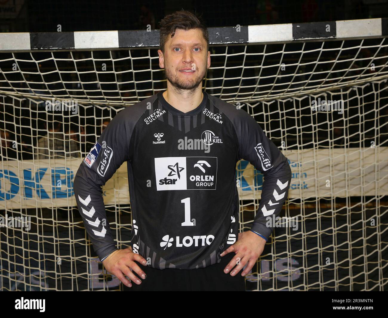 Danish handball goalkeeper Niklas Landin (THW Kiel) Liqui Moly HBL