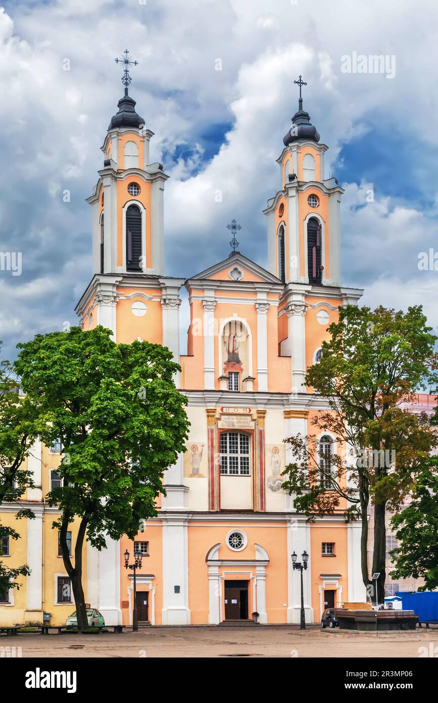 Church of St. Francis Xavier, Kaunas, Lithuania Stock Photo