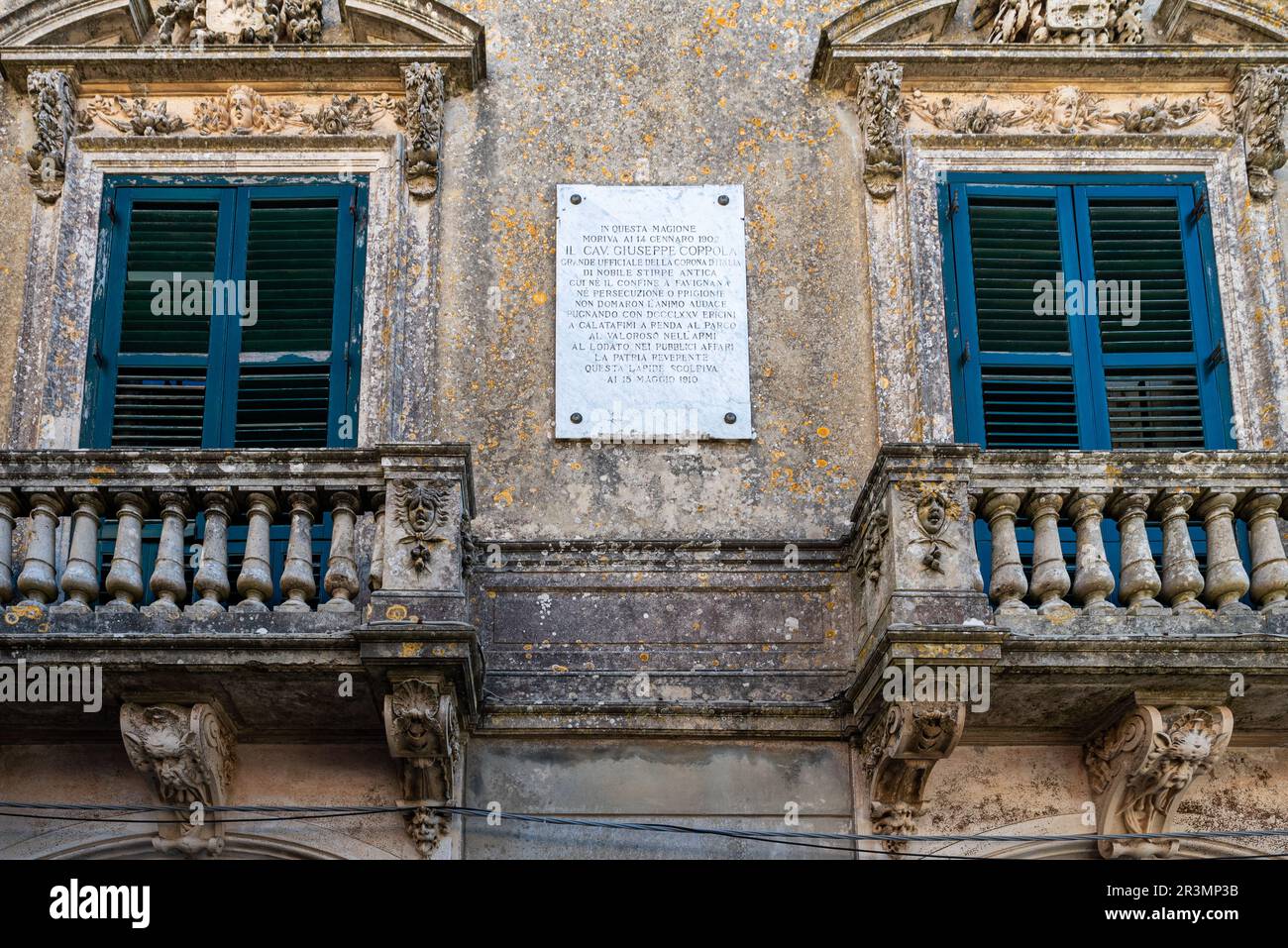 The famous mountain village Erice in western Sicily Stock Photo Alamy