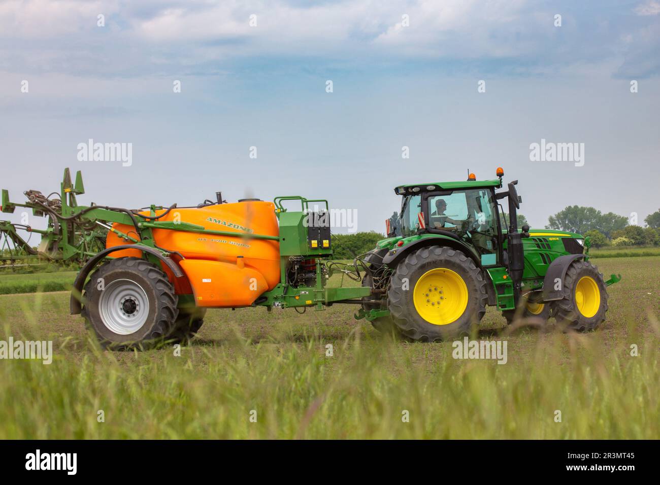 Use of plant protection in agriculture (Altlussheim, BadenWürttemberg