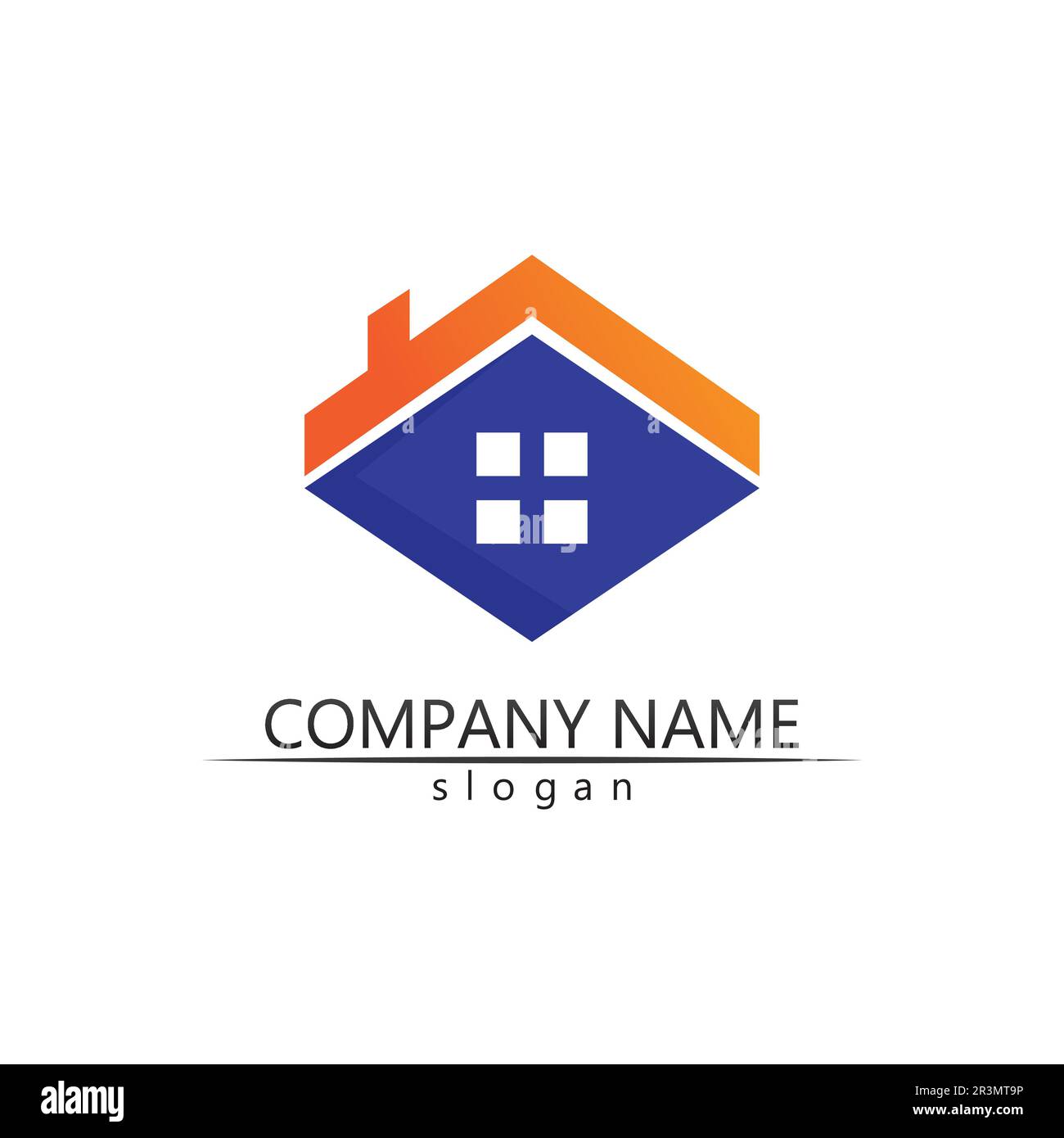 Real estate and home buildings vector logo icons template Stock Vector ...