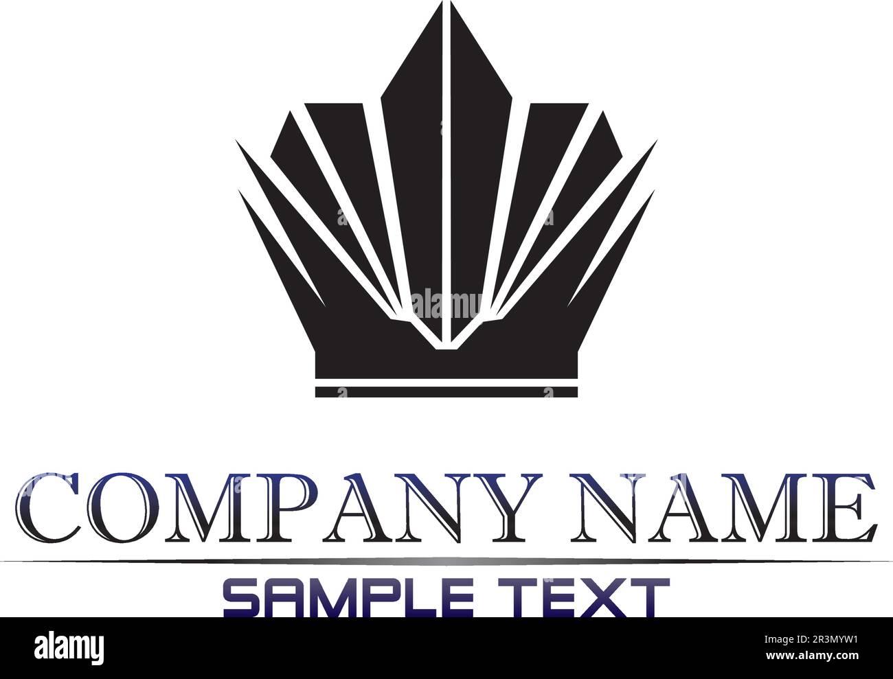 Crown Logo and king Template vector illustration Stock Vector Image ...