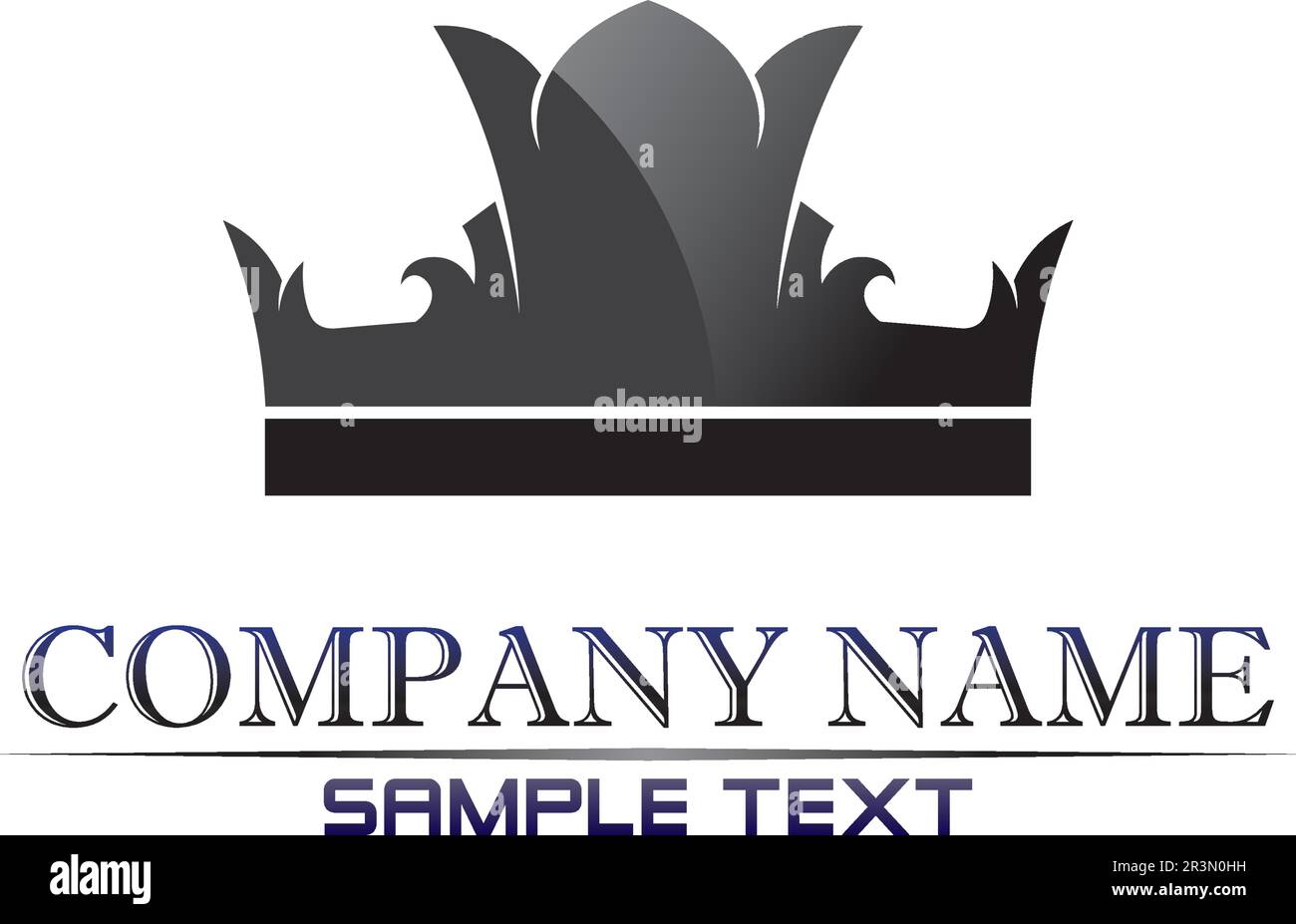 Crown Logo and king Template vector illustration Stock Vector Image ...