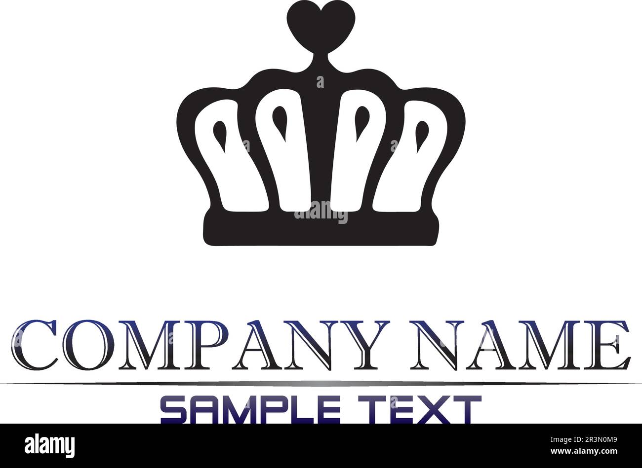 Crown Logo and king Template vector illustration Stock Vector Image ...