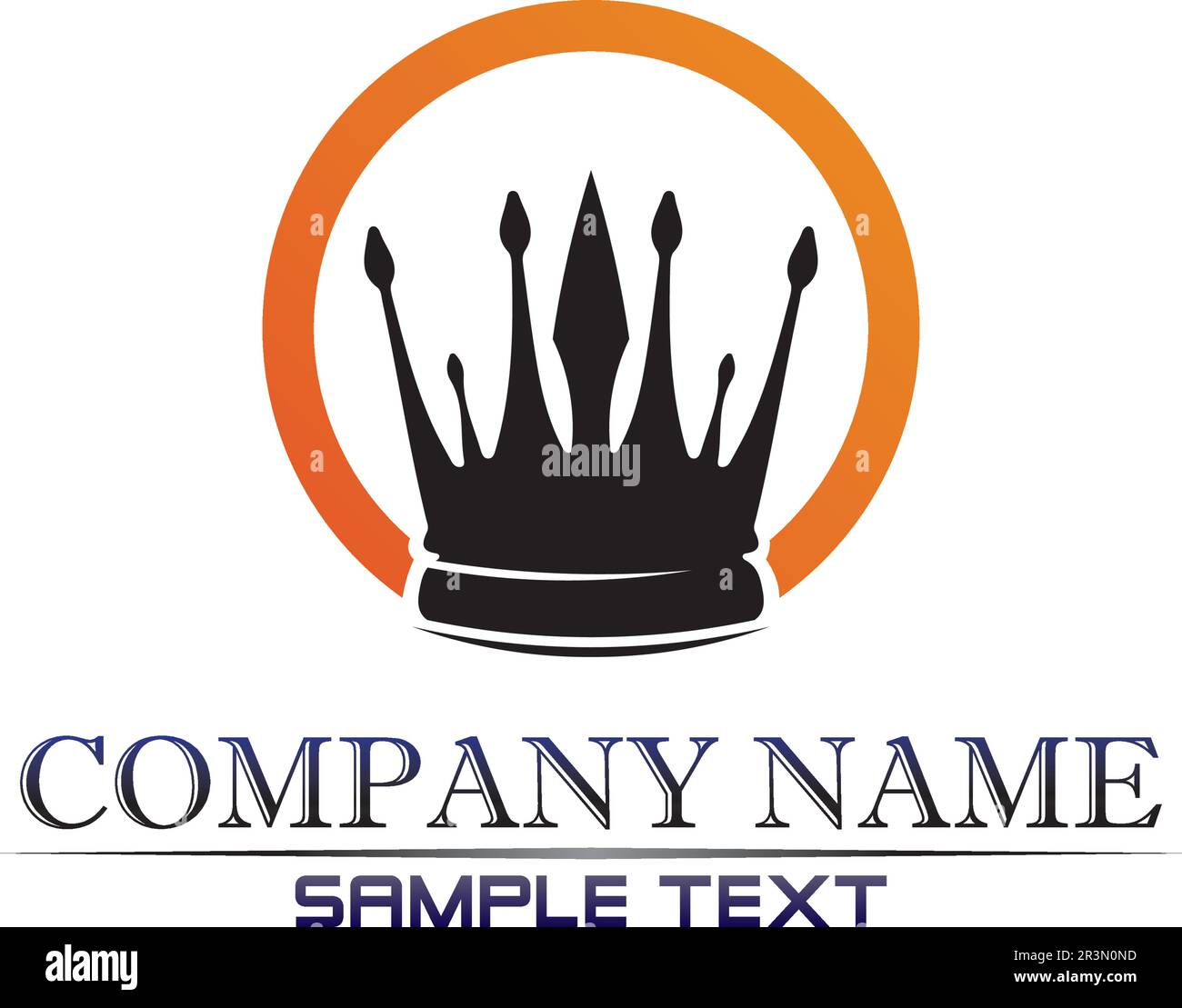 Crown Logo and king Template vector illustration Stock Vector Image ...