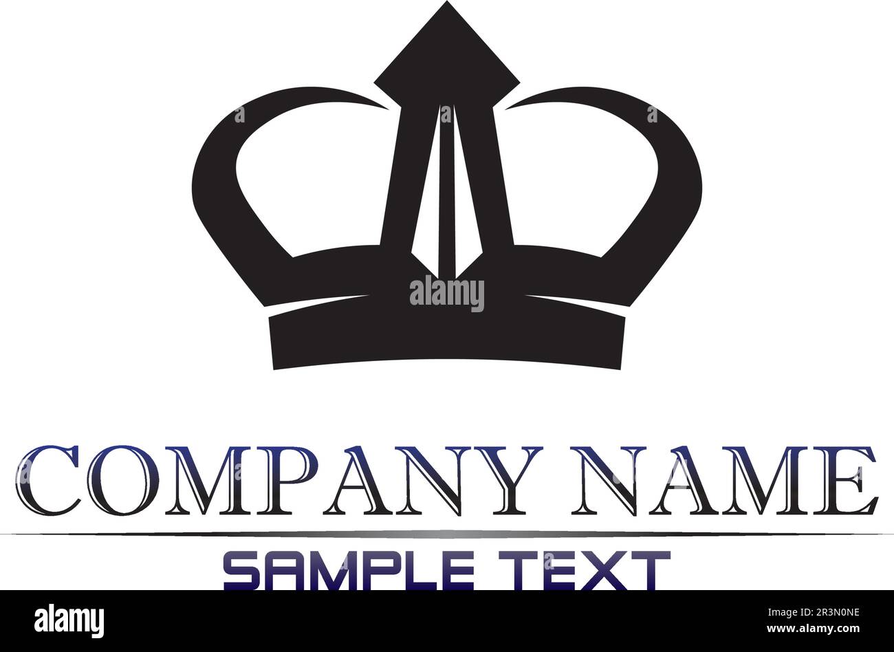 Crown Logo and king Template vector illustration Stock Vector Image ...