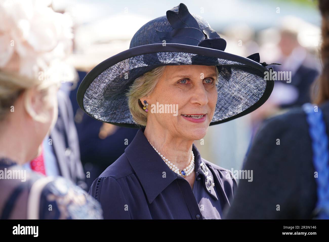 The Duchess of Gloucester attends the Royal Kennel Club Garden Party at Buckingham Palace in London. Picture date: Wednesday May 24, 2023. Stock Photo