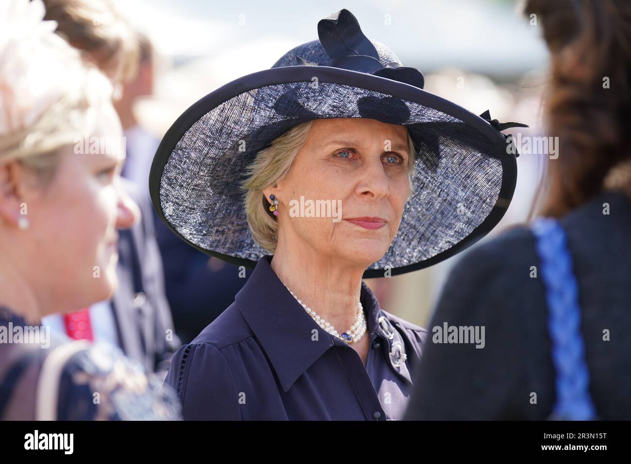 The Duchess of Gloucester attends the Royal Kennel Club Garden Party at Buckingham Palace in London. Picture date: Wednesday May 24, 2023. Stock Photo