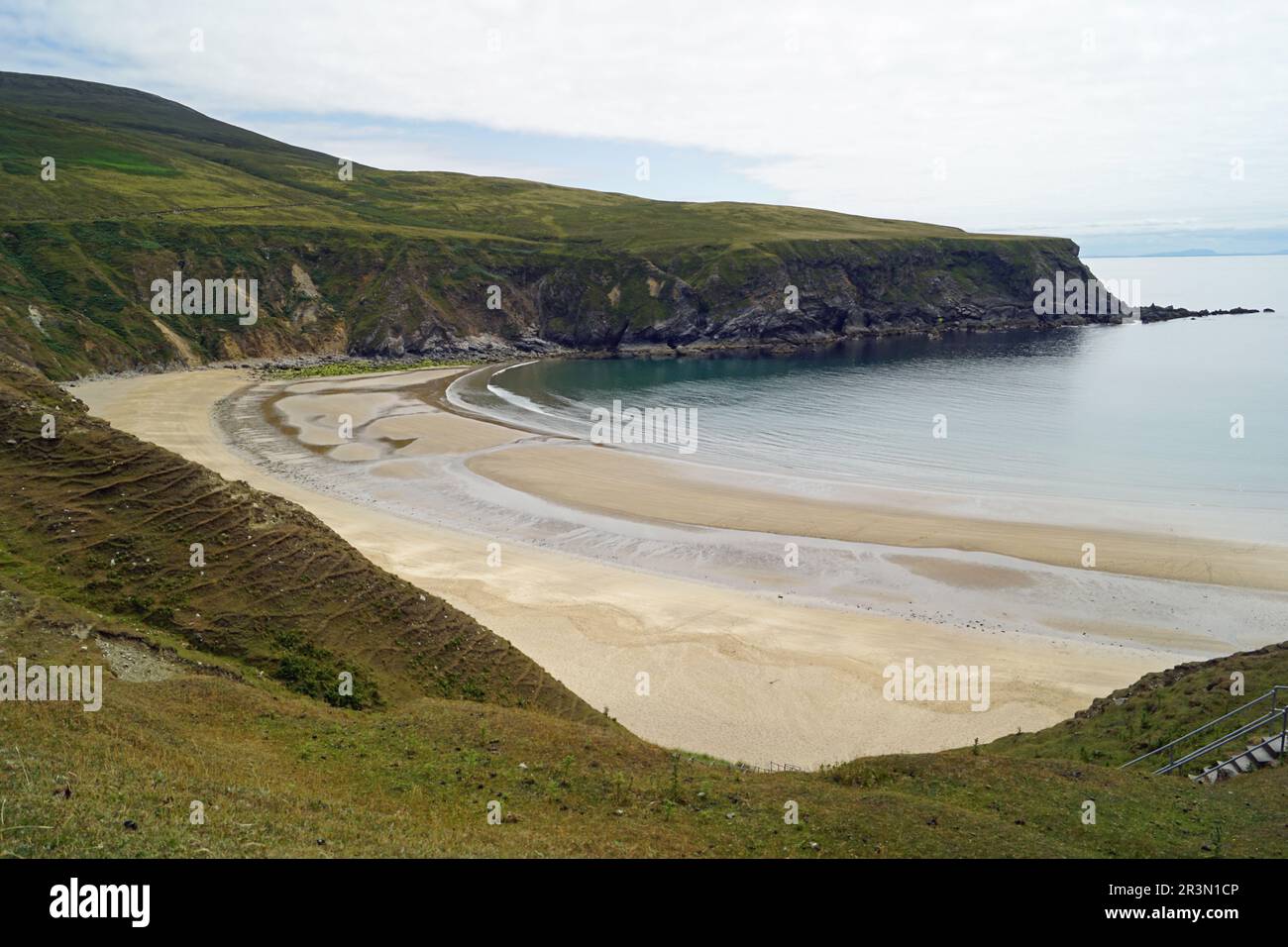 Wild Atlantic Way  Malin Beg  Silver Beach Stock Photo