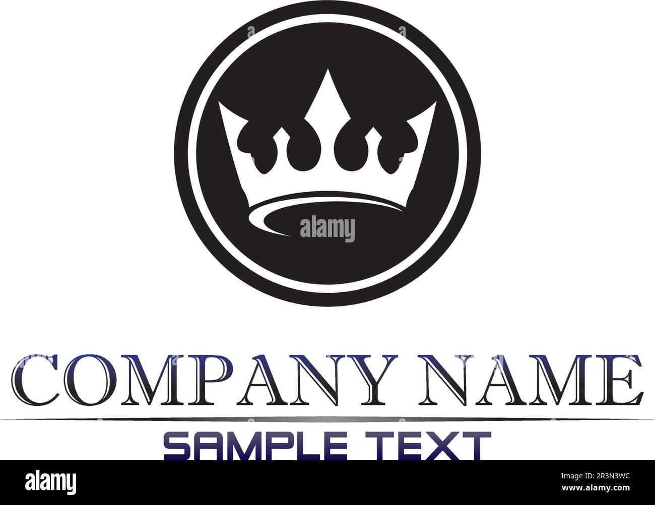 Crown Logo and king Template vector illustration Stock Vector Image ...