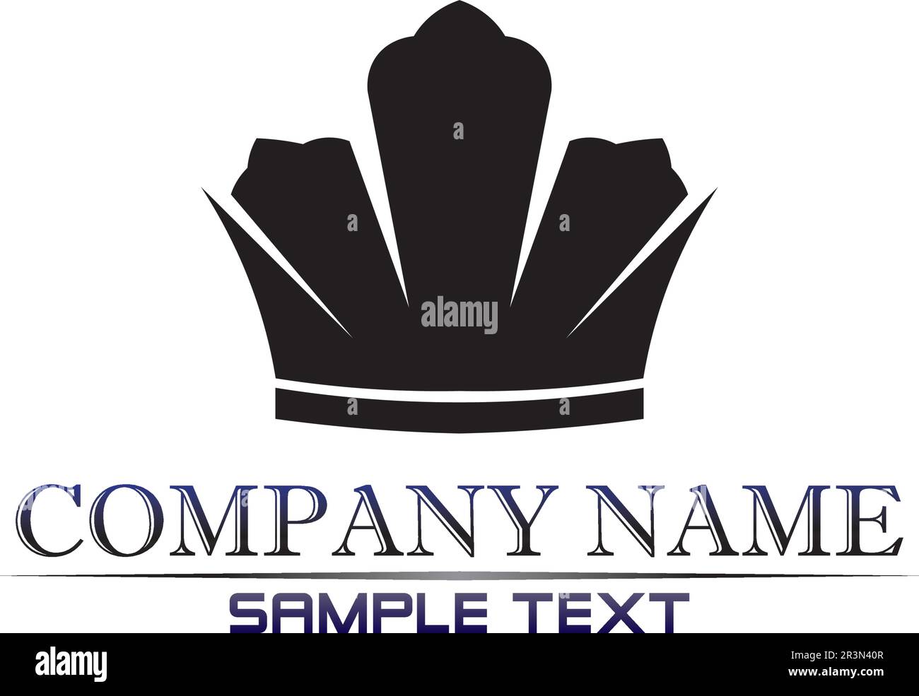 Crown Logo and king Template vector illustration Stock Vector Image ...