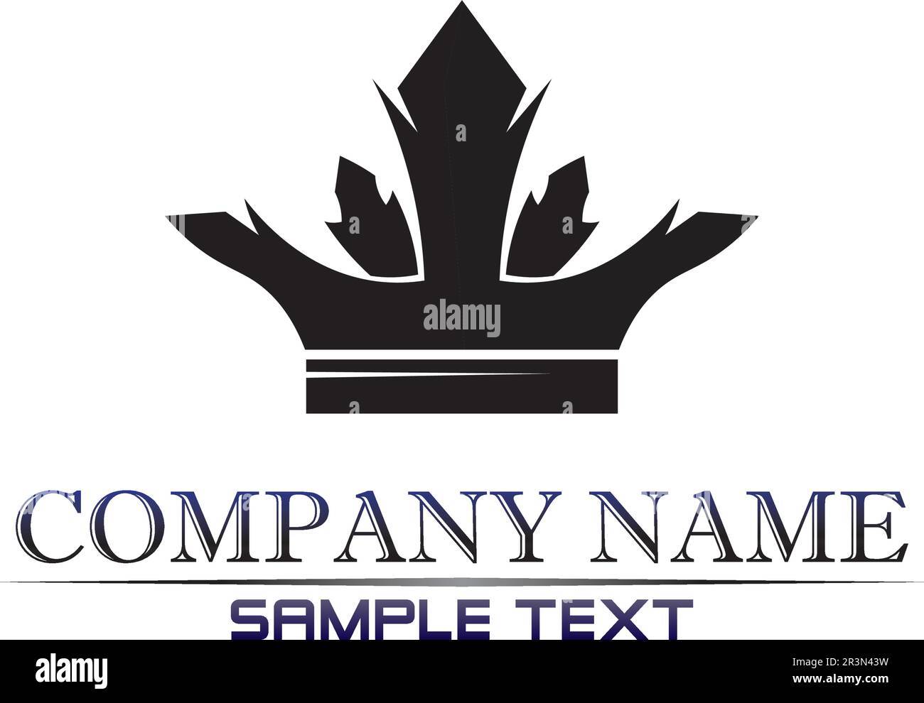 Crown Logo and king Template vector illustration Stock Vector Image ...