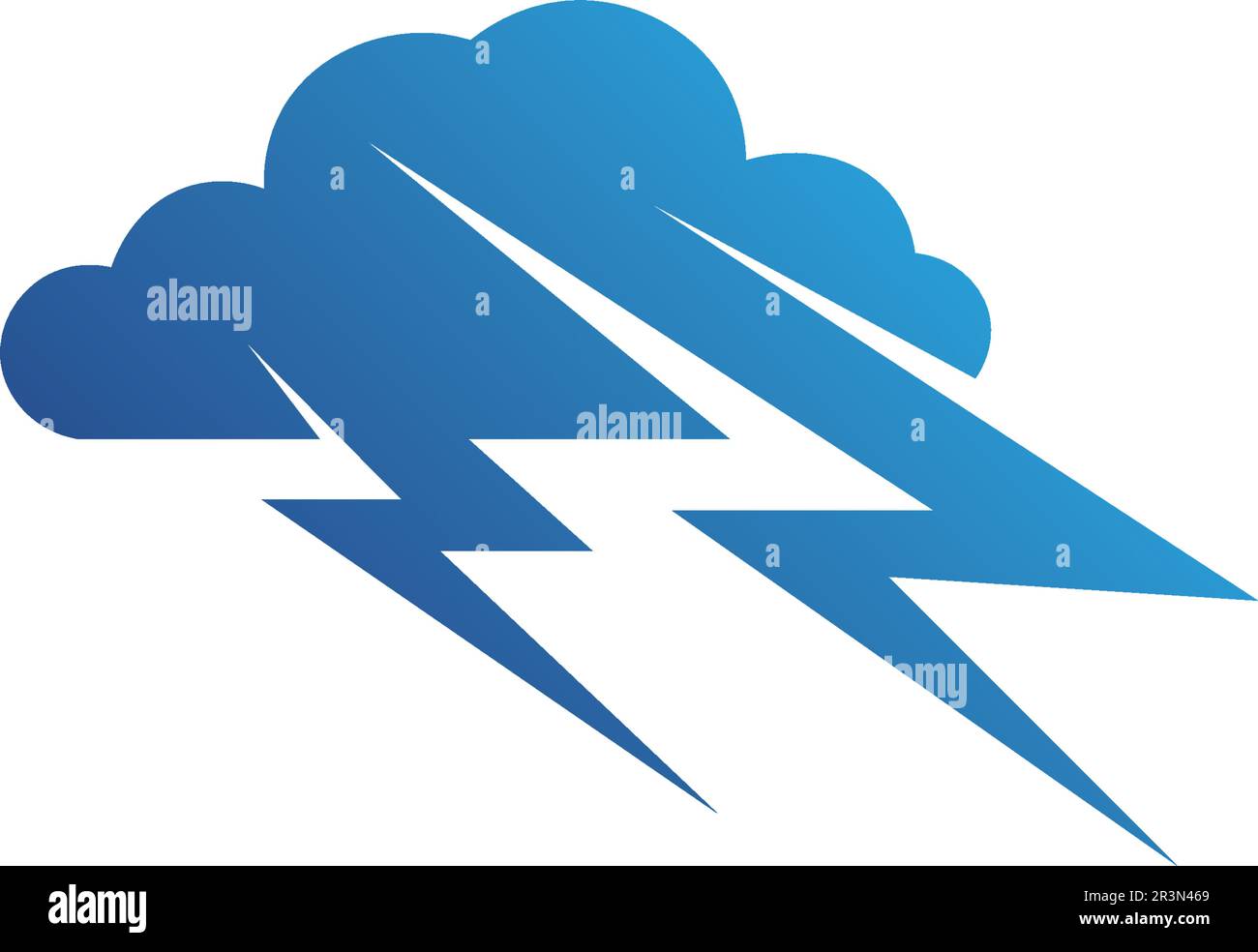 Cloud servers data logo and symbols icons Stock Vector