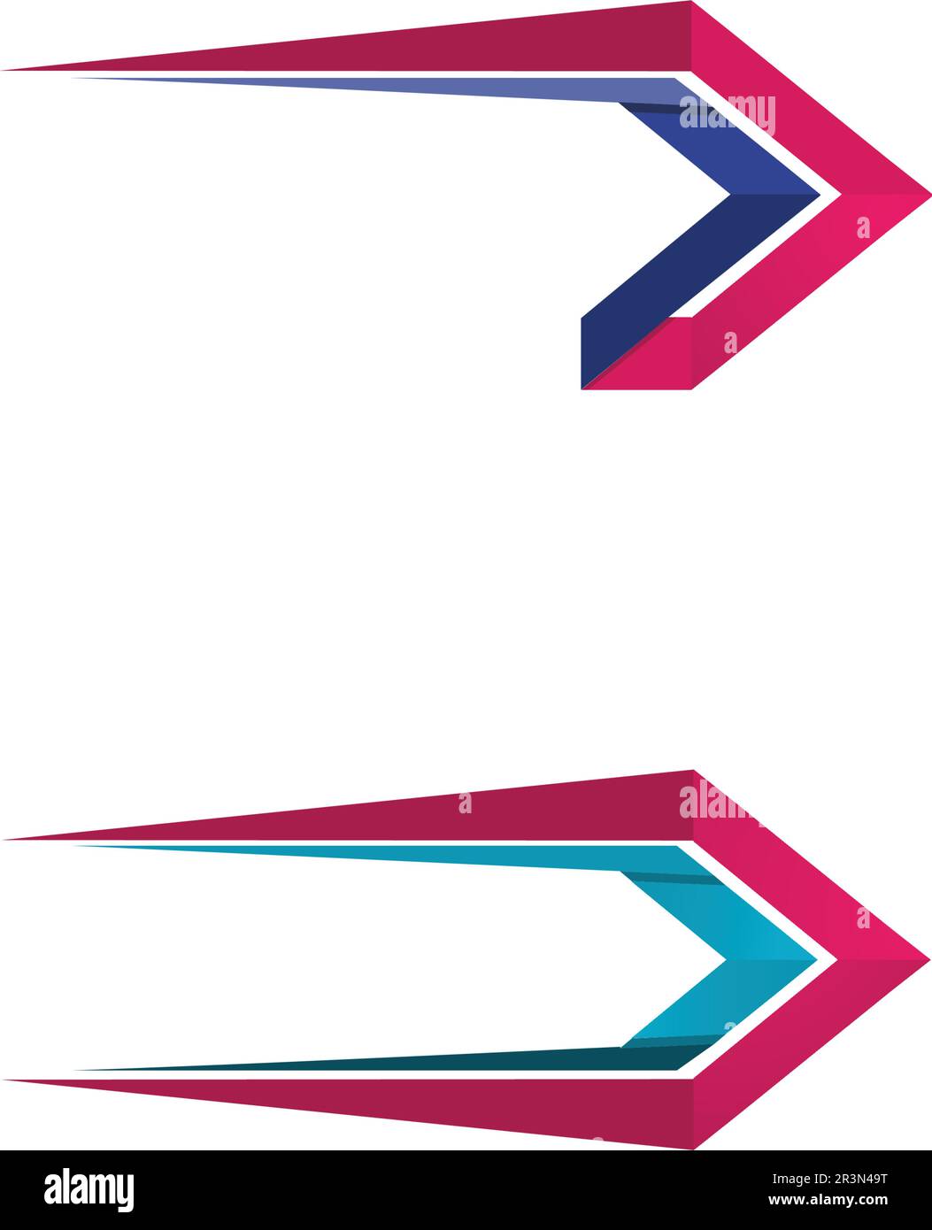 Arrows vector illustration icon Logo Template design Stock Vector Image ...