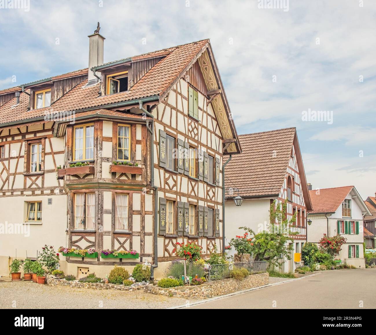 Berlingen Am Bodensee Kanton Thurgau Schweiz Stock Photo Alamy