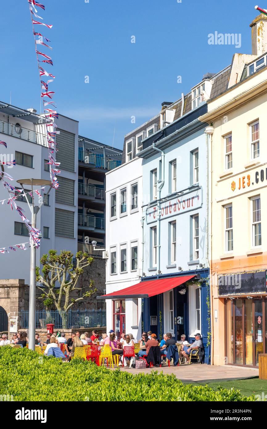 The Troubadour Pub, Caledonia Place, St Helier, Jersey, Channel Islands