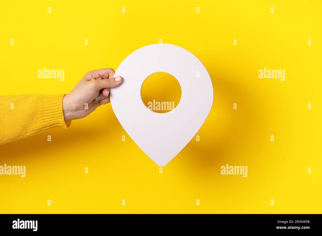 3D map pin Stock Photo - Alamy