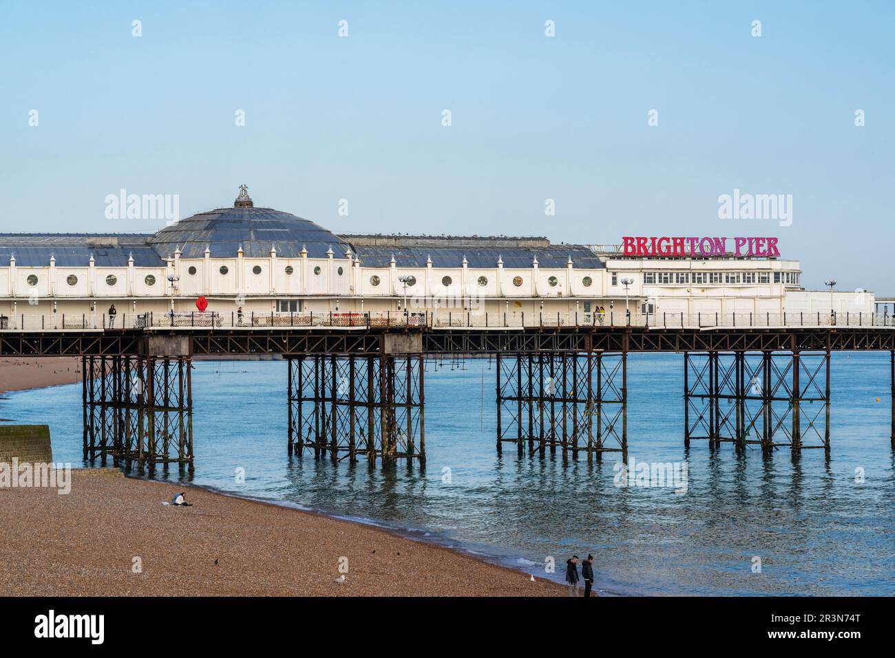 Brighton Palace Pier, Grade II* listed pleasure pier at the seafront in