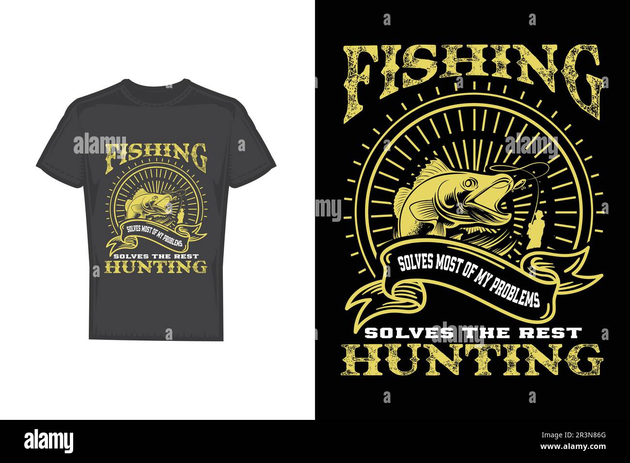 Hunter t shirt design hi-res stock photography and images - Alamy