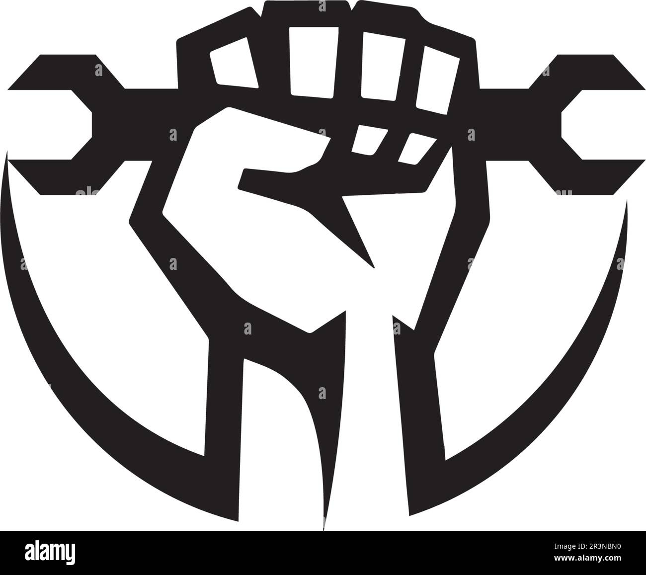 Hand and help vector logo and symbols template icons app Stock Vector ...