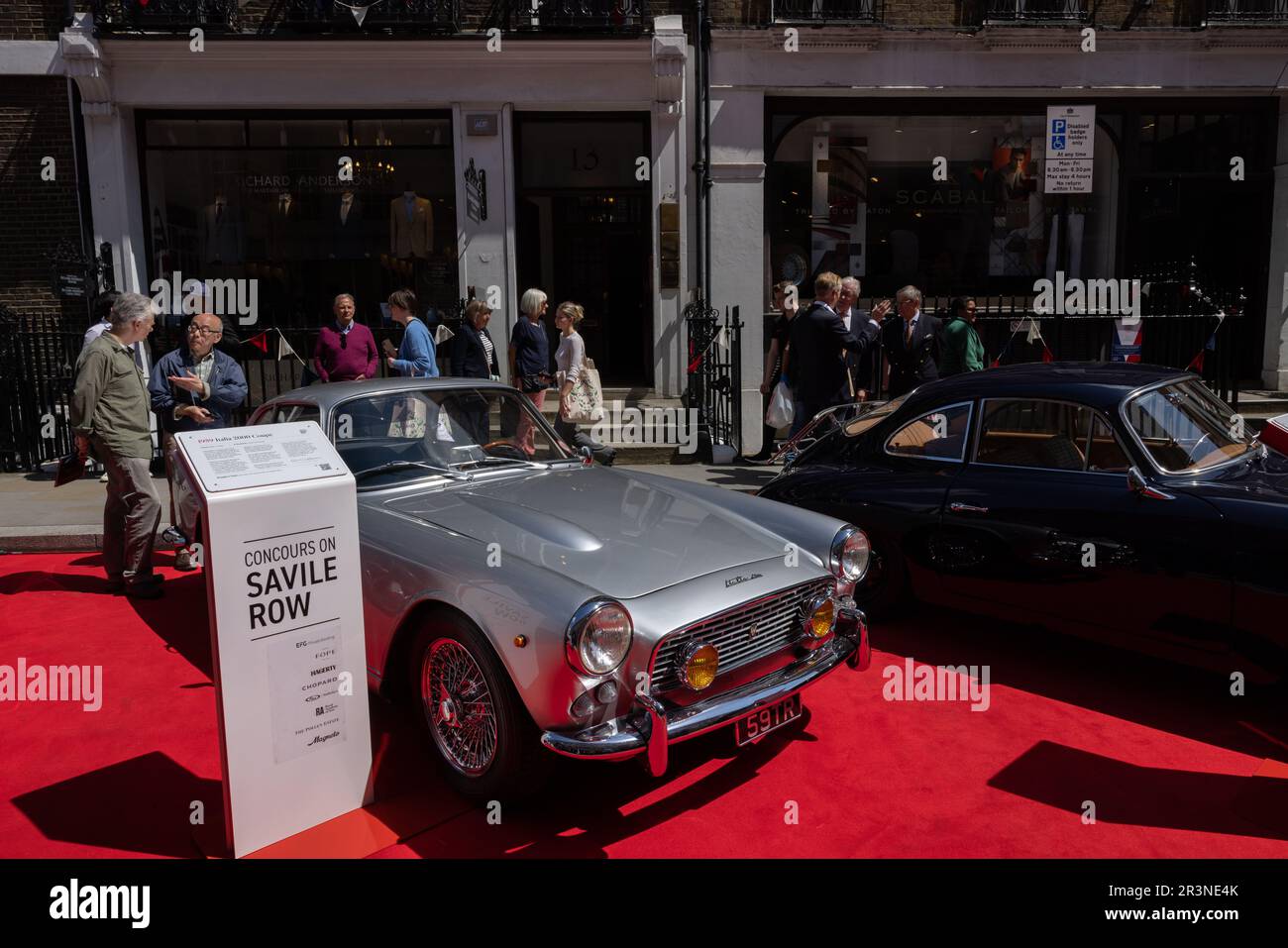 Concours on Savile Row, collaboration between tailors and some of the