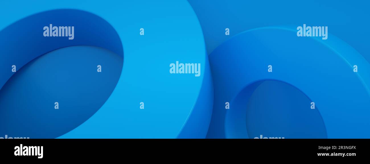 Graphic design with circles Stock Photo