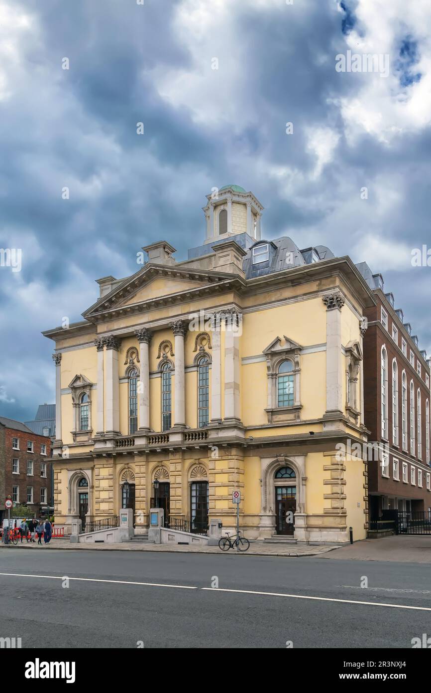 Building of Davenport Hotel, Dublin, Ireland Stock Photo