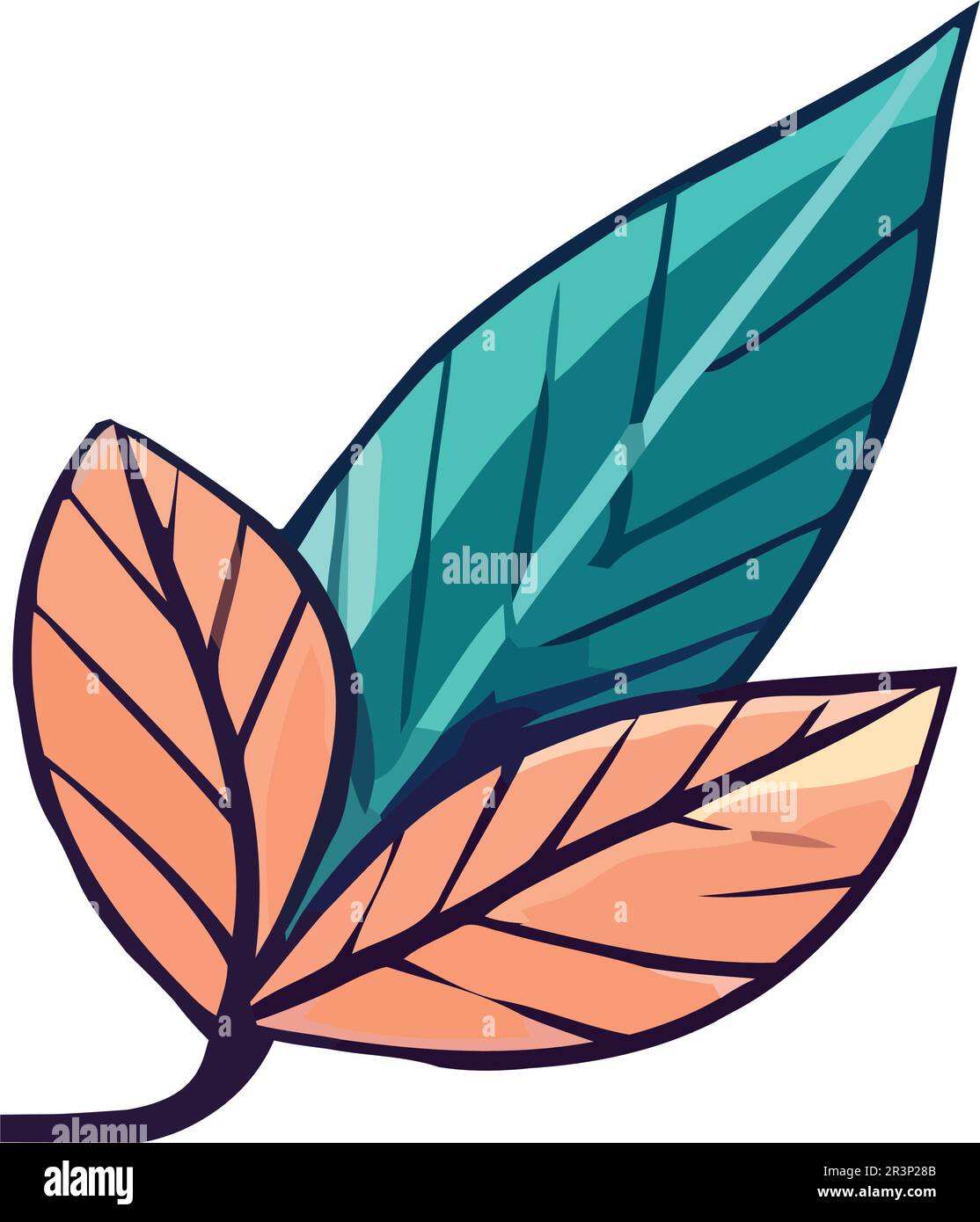 Autumn leaves symbolize the beauty of nature Stock Vector Image & Art