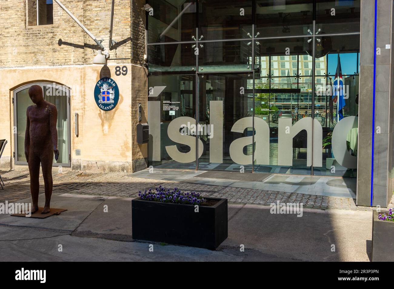 Icelandic Embassy, Copenhagen, Denmark Stock Photo Alamy