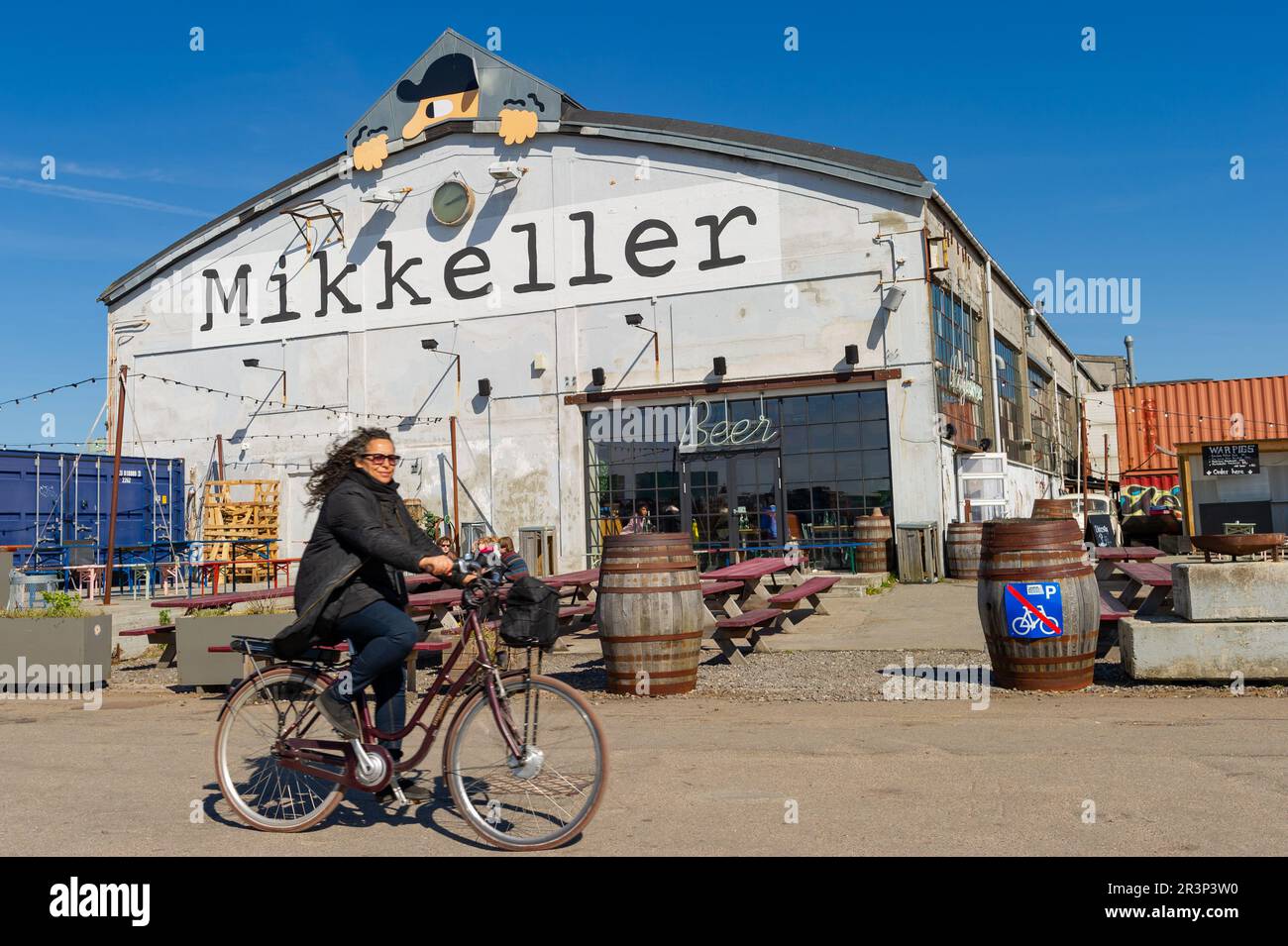 Mikkeller Baghaven Brewpub, Copenhagen, Denmark Stock Photo