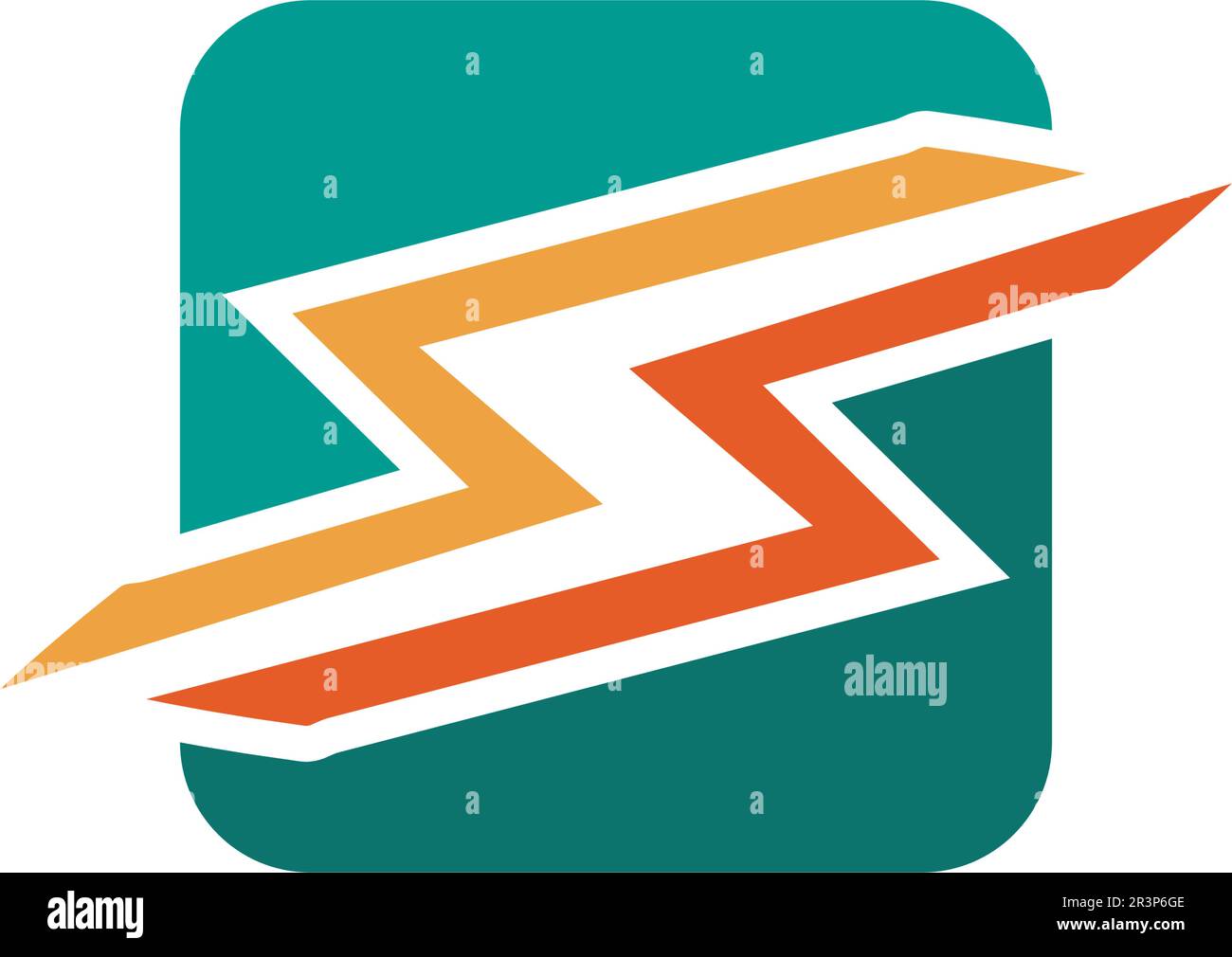electric Vector lightning icon logo and symbols Stock Vector