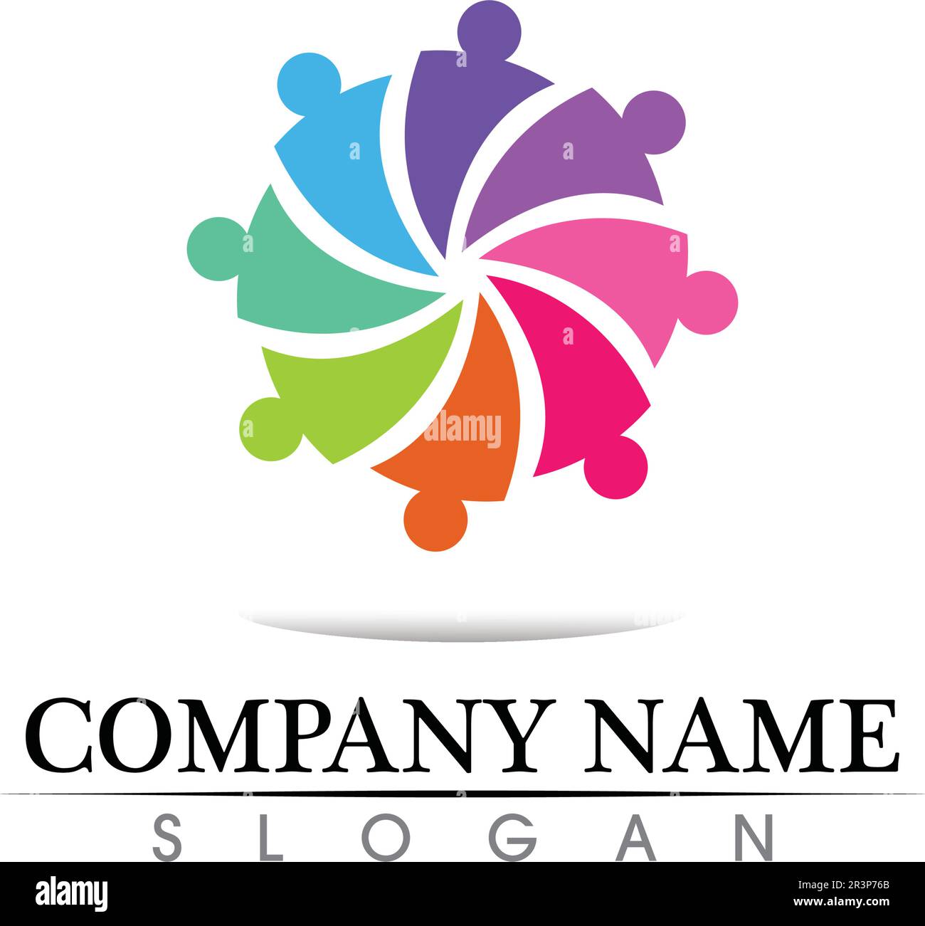 Business Finance professional logo template vector icon Stock Vector