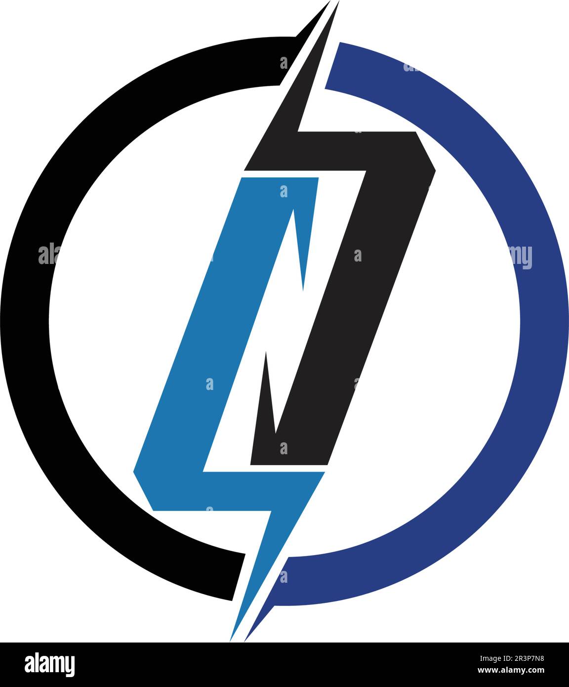 electric Vector lightning icon logo and symbols Stock Vector Image ...