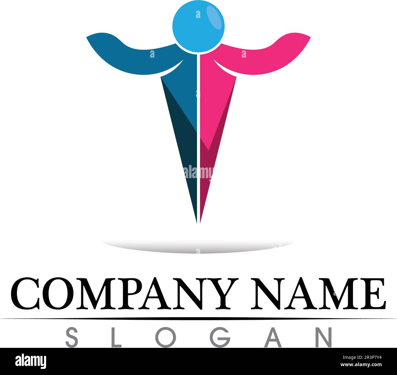 Business finance logo and symbols vector concept illustration Stock ...