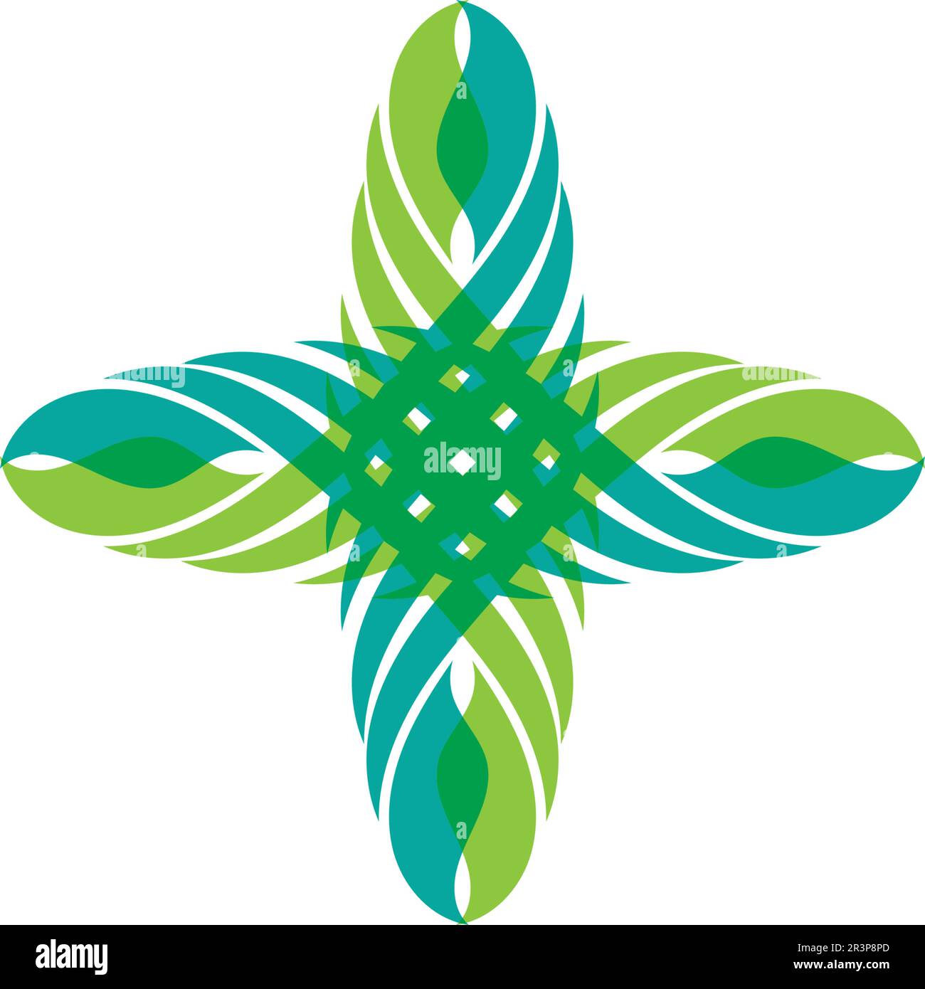 Eco Tree Leaf Logo Template Stock Vector Image & Art - Alamy