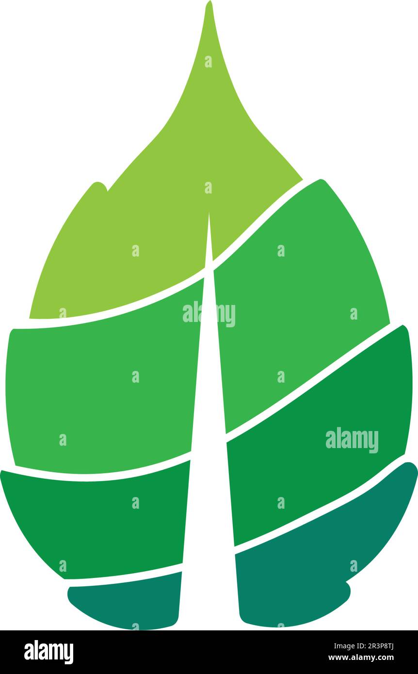 Oak leaf logo Stock Vector Images - Alamy