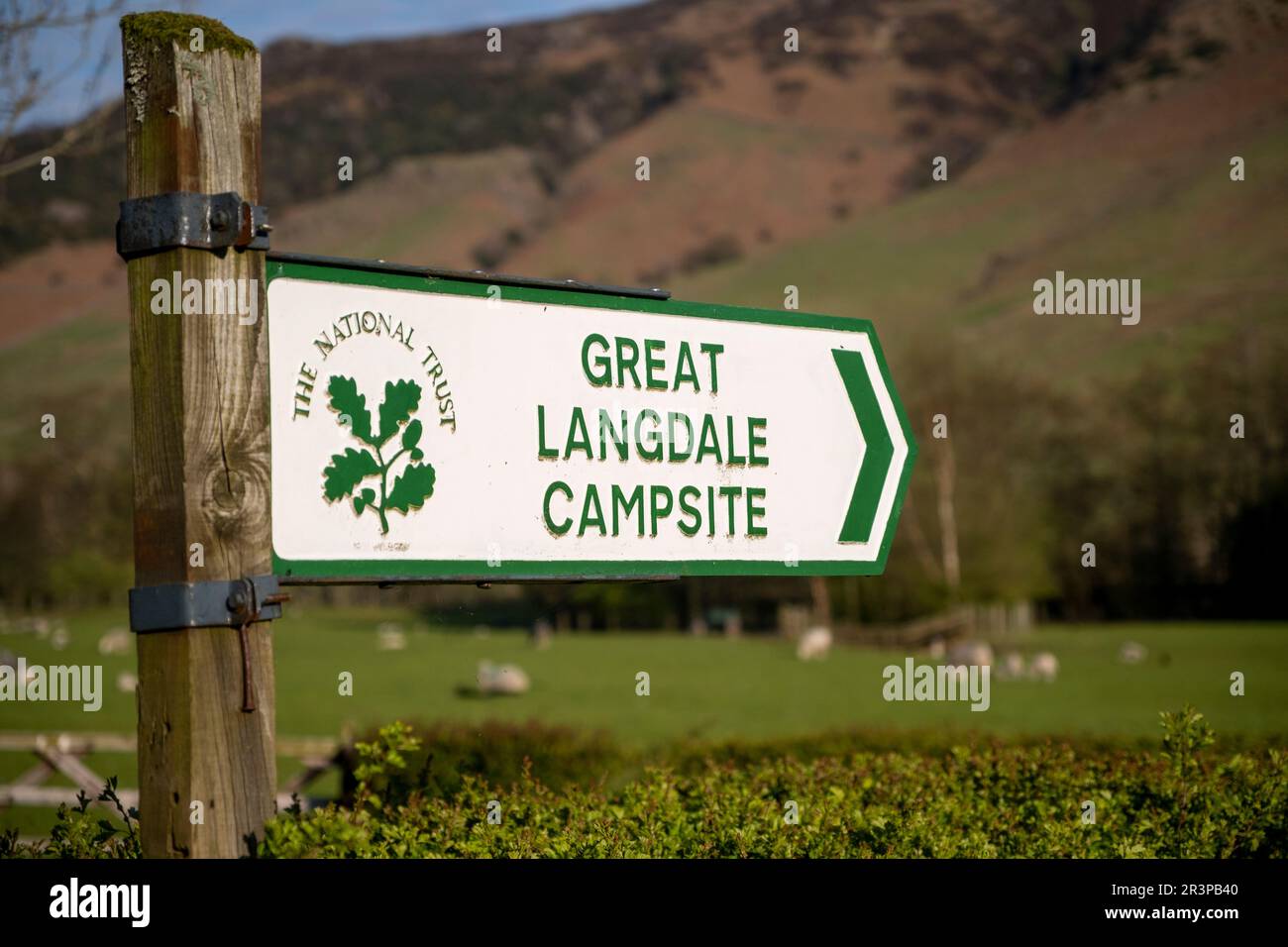 Great Langdale Campsite, Lake District, England, UK Stock Photo - Alamy