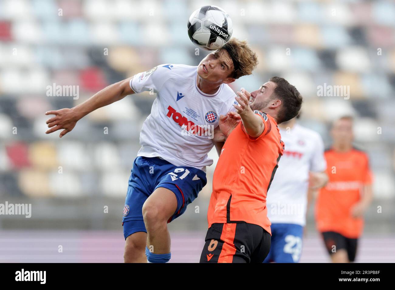 Rijeka, Croatia. 24th May, 2023. Danijel Subasic of Hajduk Split