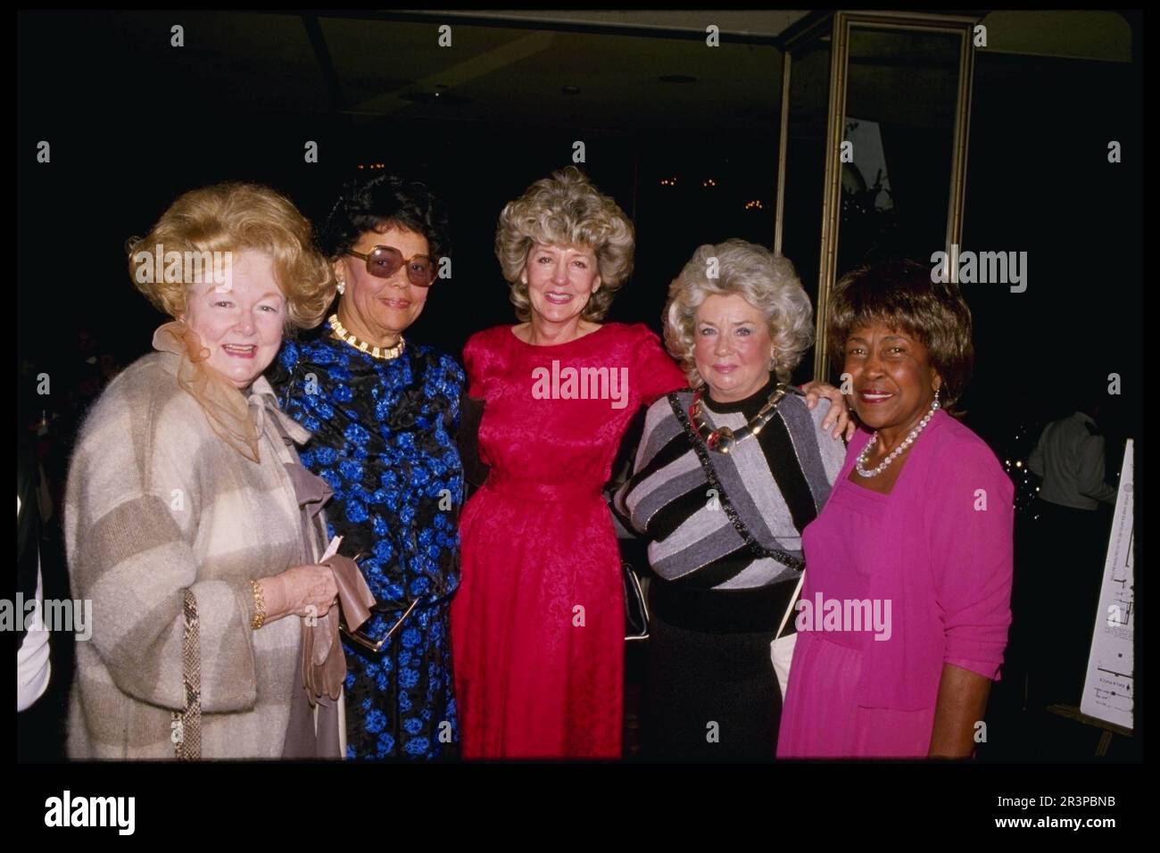 Hollywood, CA, USA; ZELMA BULLOCK(Tina Turner's mother), PHYLLIS QUINN, GEORGIA HOLT(Cher's mother), MABEL JOHNSON (Diahann Carroll's mother) and DOROTHY RITTER (John Ritter's mother) are shown in this undated photo. (Michelson - Roger Karnbad/Date unknown) Mandatory Credit: Photo by Michelson/ZUMA Press. (©) Copyright 2006 Michelson EDITORIAL USAGE ONLY! Not for Commercial USAGE! Stock Photo