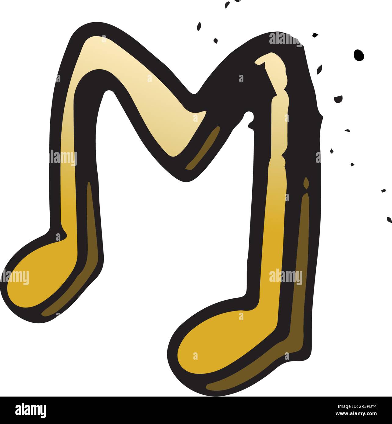 Music note Icon Vector Stock Vector Image & Art - Alamy