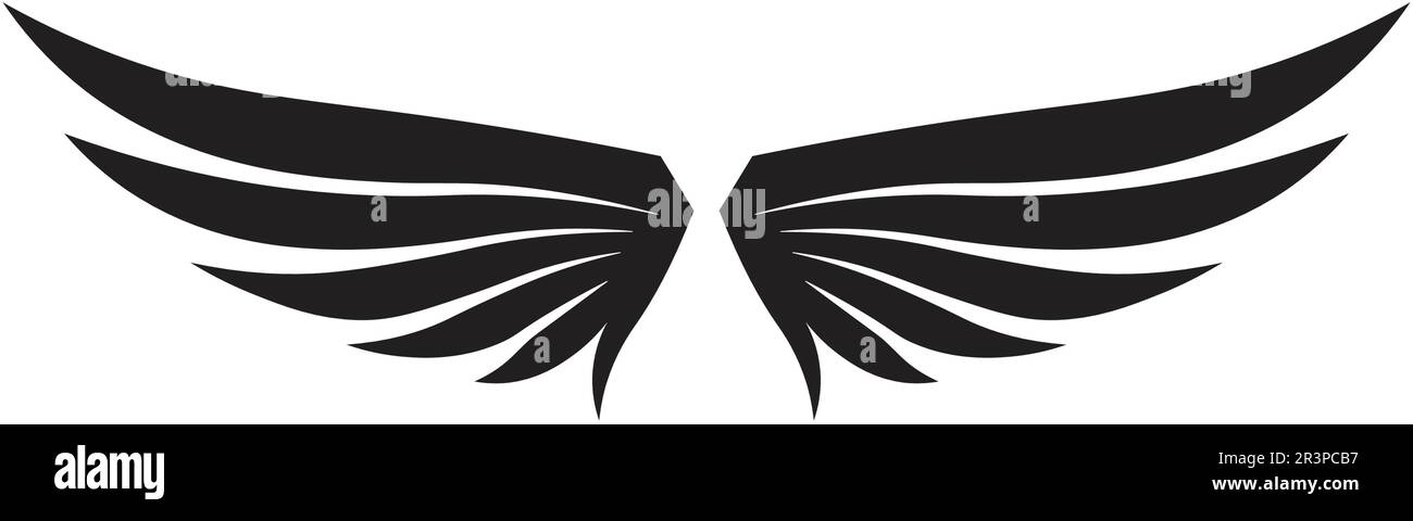 Eagle wing graphics hi-res stock photography and images - Alamy
