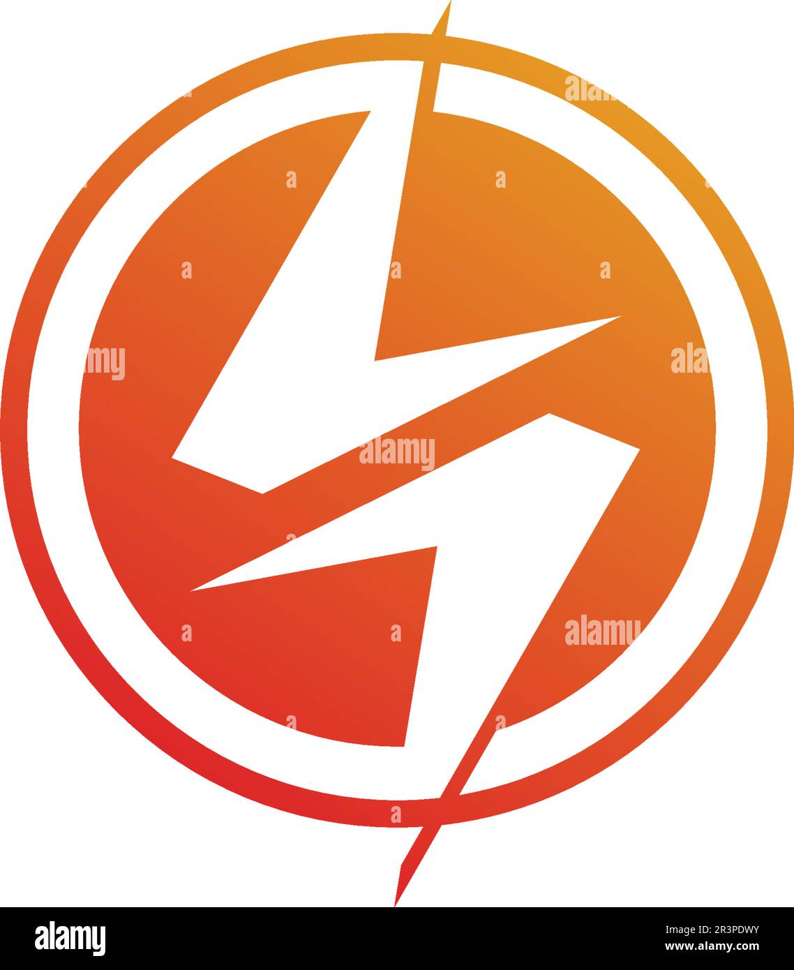 electric Vector lightning icon logo and symbols Stock Vector Image ...