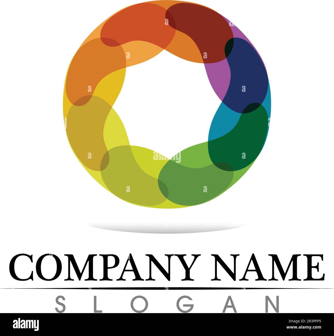 Technology circle logo and symbols Vector Stock Vector Image & Art - Alamy