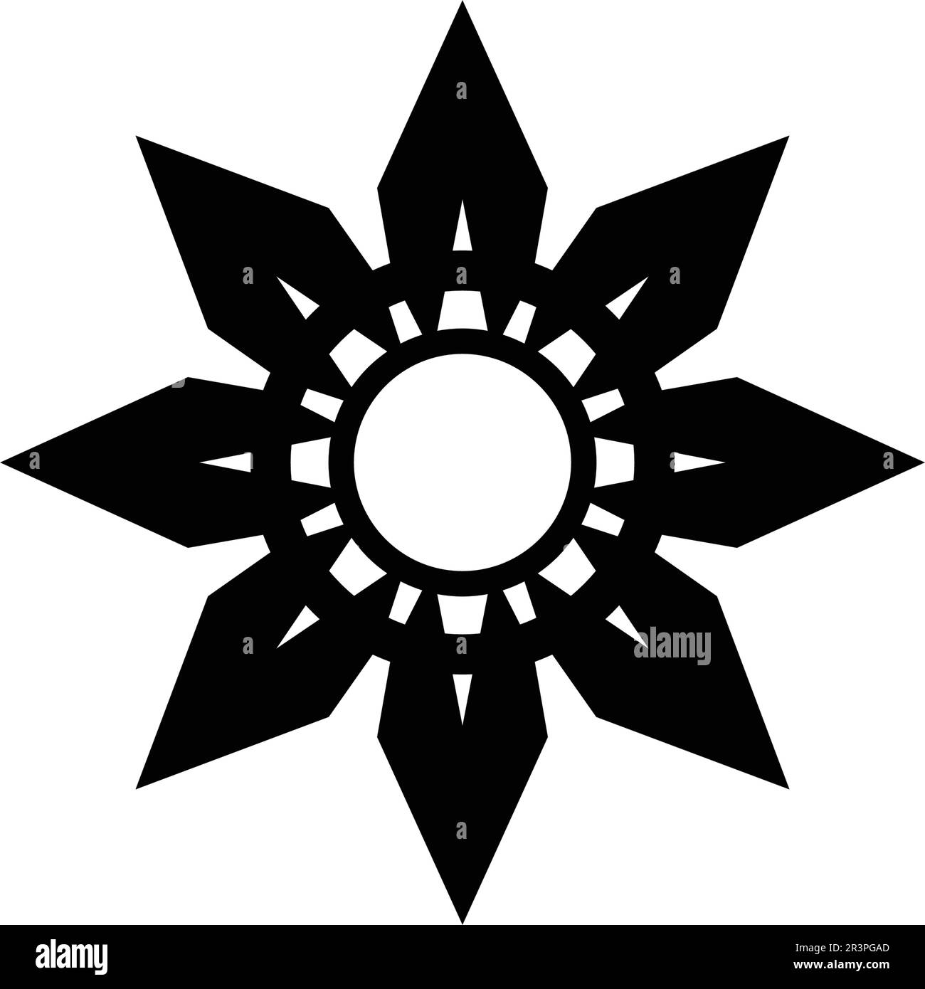 Red and blue Star falcon Logo Template vector icon Stock Vector Image