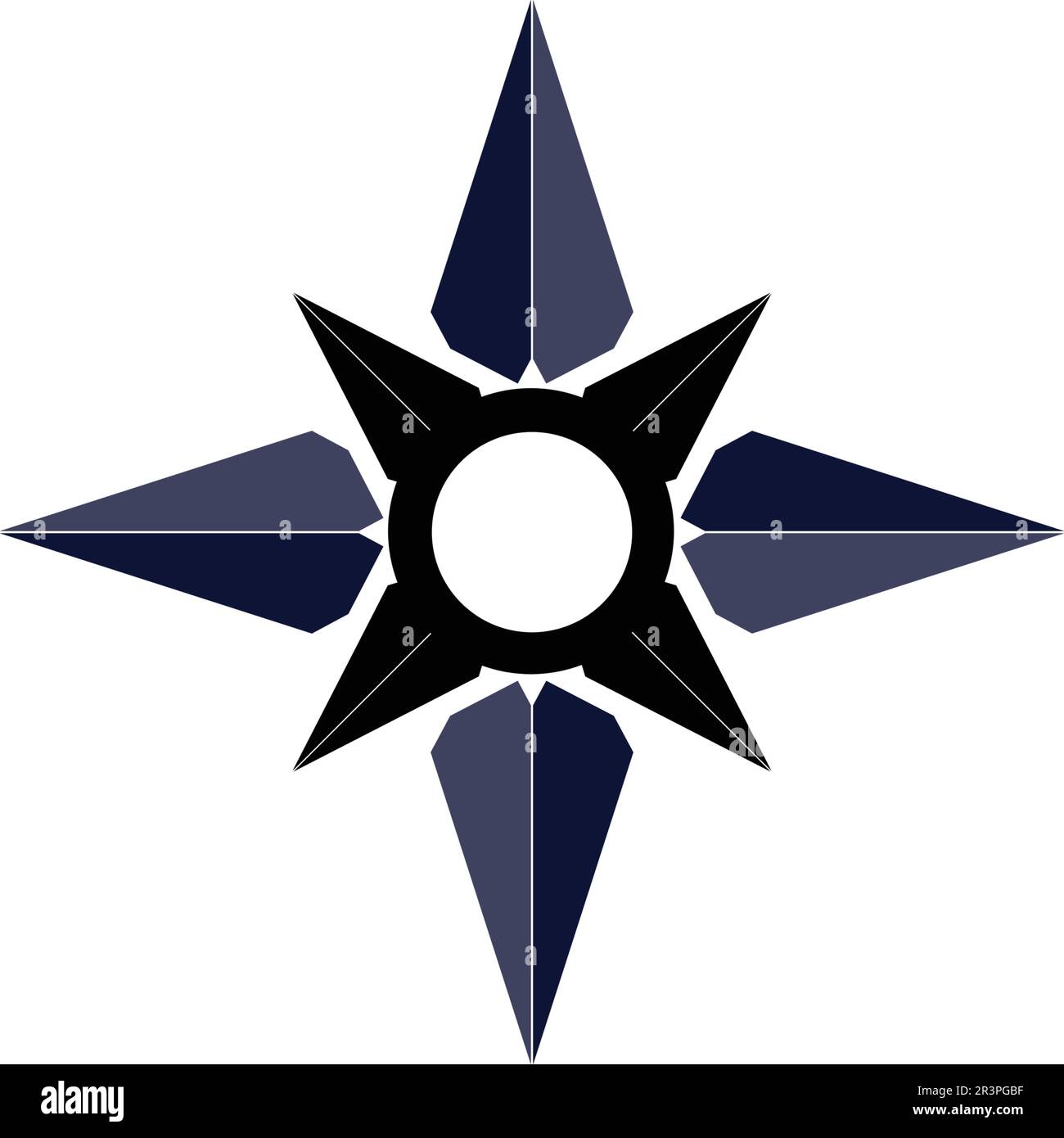 Vector - Compass signs and symbols logo Stock Vector Image & Art - Alamy