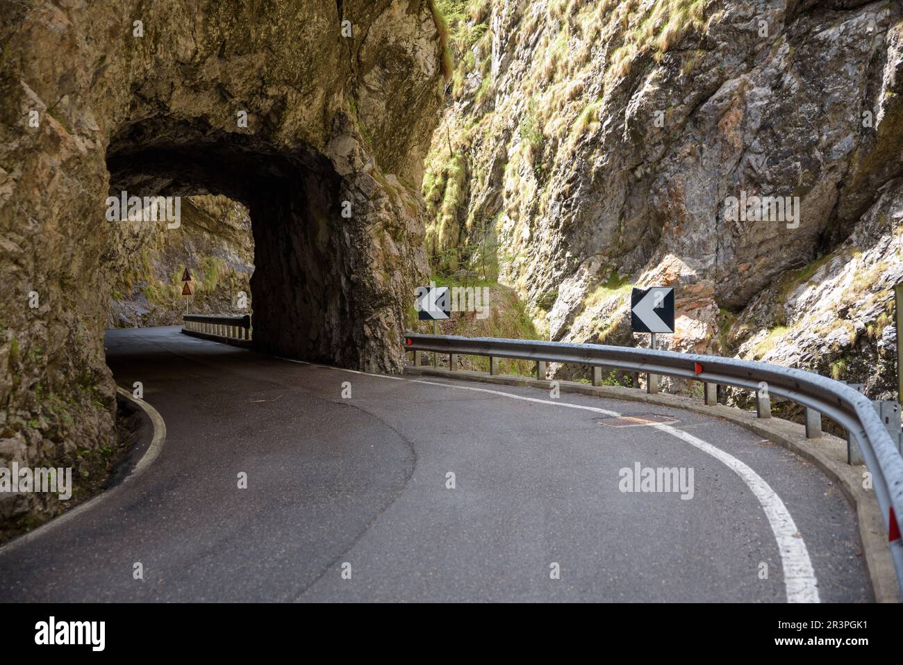 Val Taleggio, Italy 04 25 2023 The road in the ravine val taleggio Stock Photo Alamy