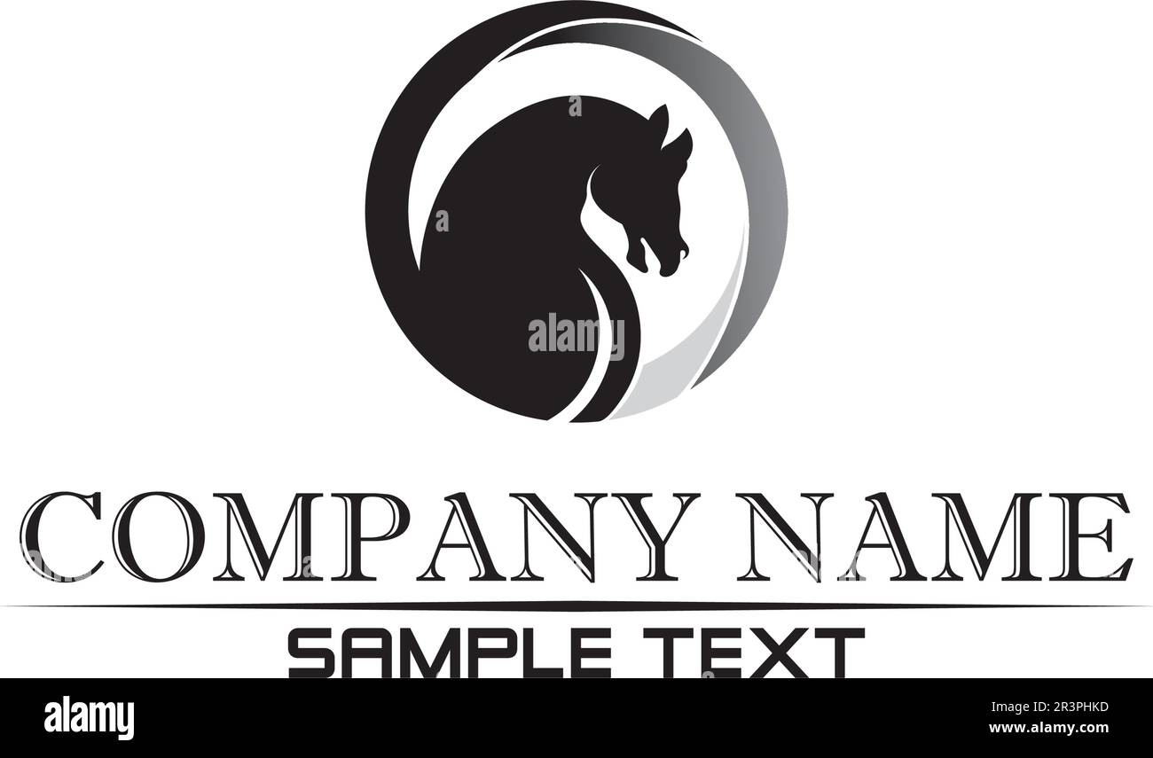 Pegasus Vector Logo Template vector illustration Stock Vector