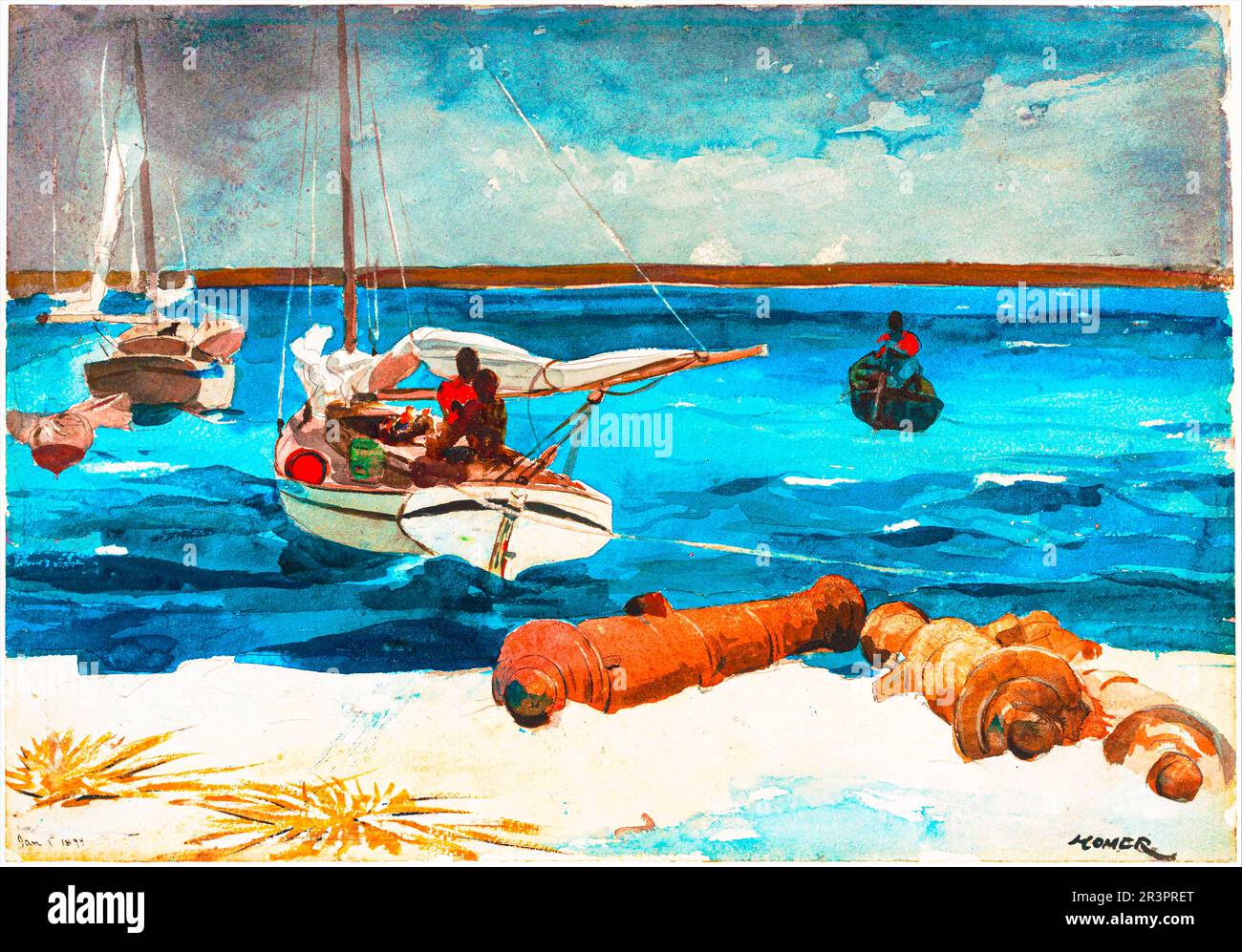 Nassau by Winslow Homer Stock Photo - Alamy