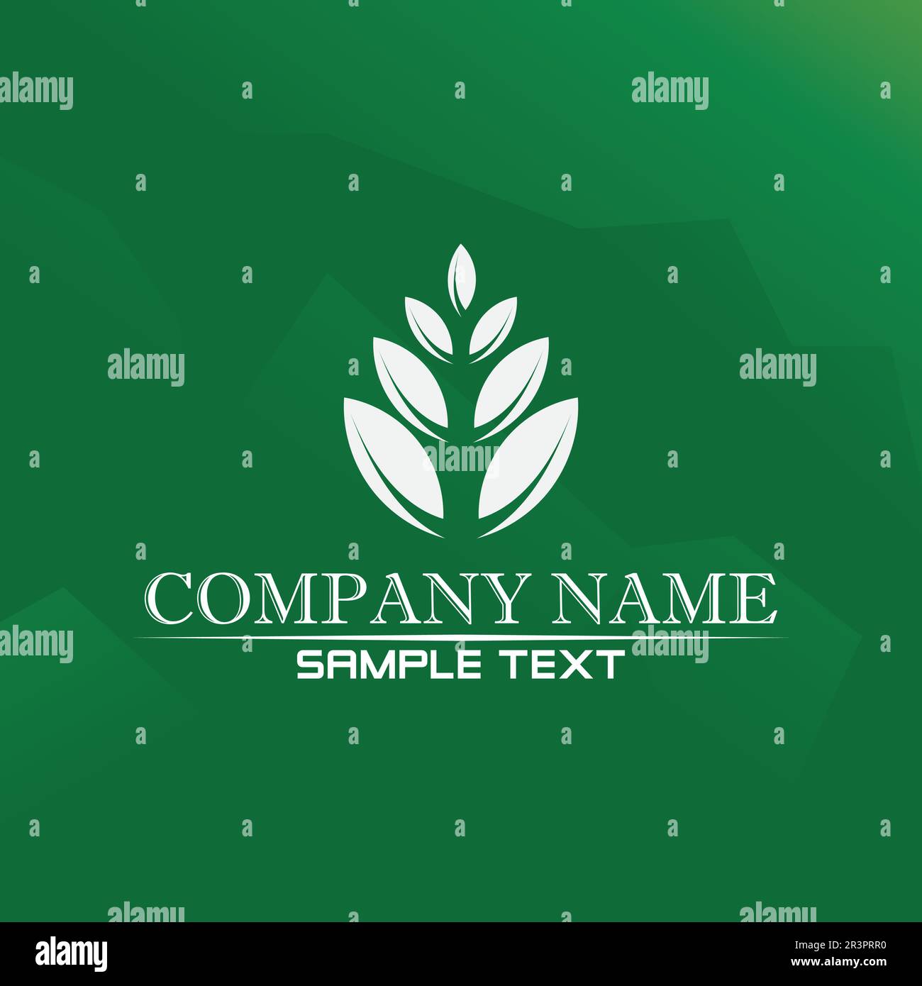 Tree leaf vector logo design eco friendly concept Stock Vector Image ...